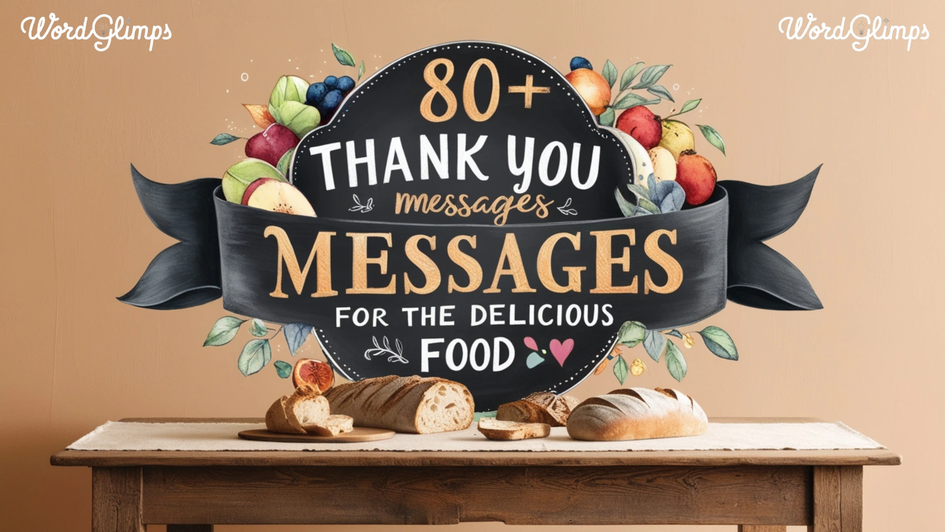 80+ Thank You Messages for the Delicious Food 🍽️