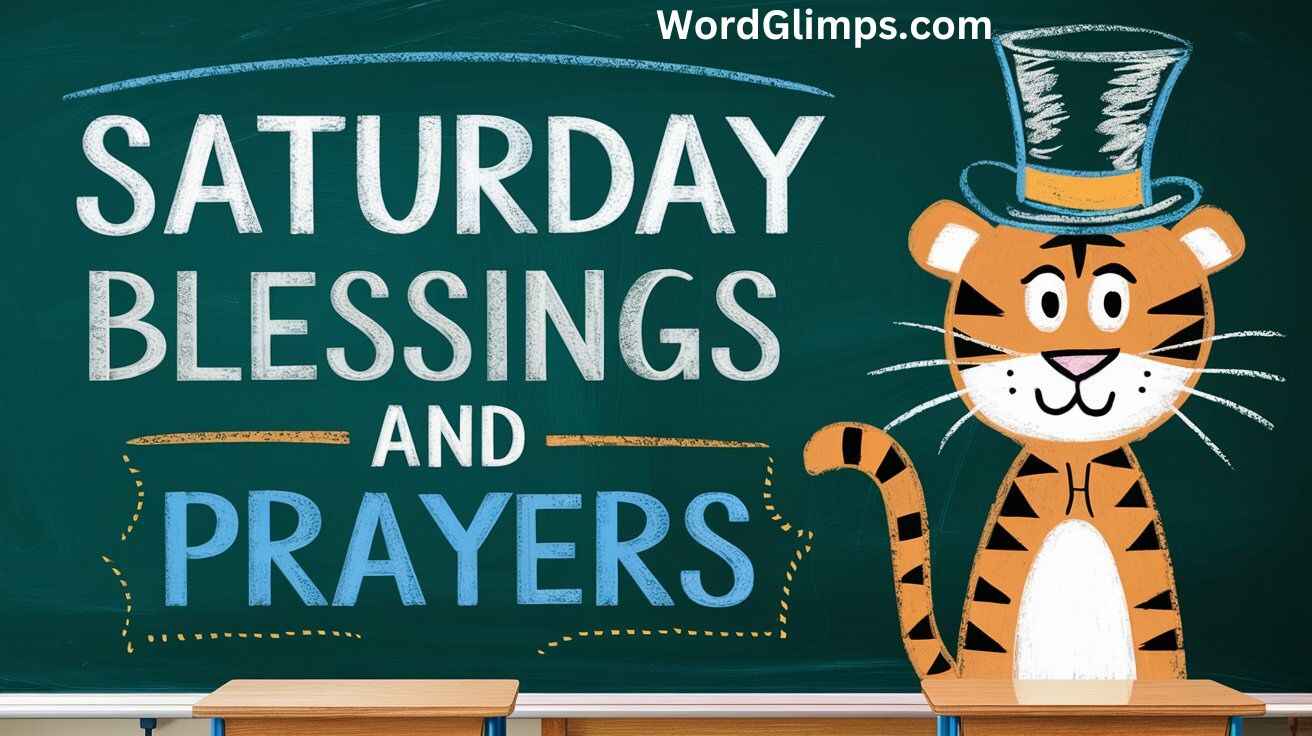 Saturday Blessings And Prayers