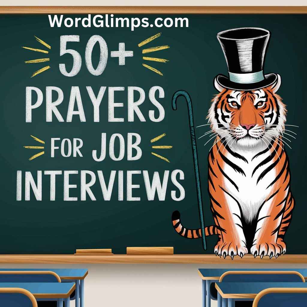 50+ Prayers for Job Interviews